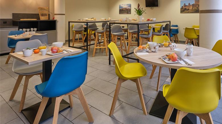 <b>Comfort Aparthotel Carcassonne Restaurant</b>. Images powered by <a href="https://iceportal.shijigroup.com/" title="IcePortal" target="_blank">IcePortal</a>.