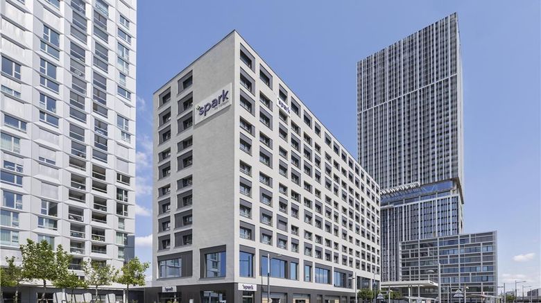 Spark Vienna Donaustadt Exterior. Images powered by <a href="https://iceportal.shijigroup.com" target="_blank" rel="noopener">Ice Portal</a>.
