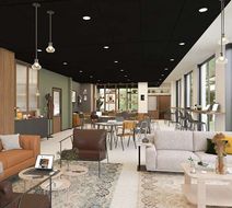 Bikube Lyon Lobby