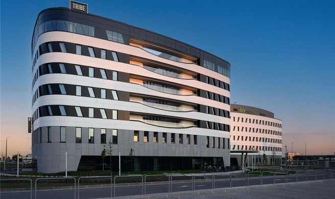 TRIBE Budapest Airport Exterior