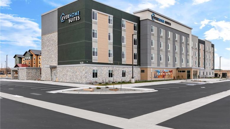 Everhome Suites Cheyenne Exterior. Images powered by <a href="https://iceportal.shijigroup.com" target="_blank" rel="noopener">Ice Portal</a>.