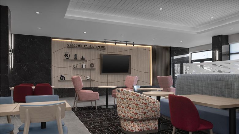 <b>Home2 Suites Big Spring Lobby</b>. Images powered by <a href="https://iceportal.shijigroup.com/" title="IcePortal" target="_blank">IcePortal</a>.
