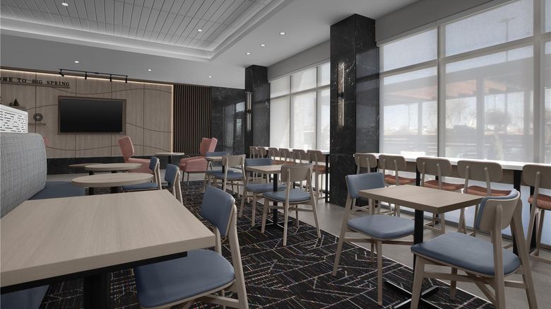 <b>Home2 Suites Big Spring Lobby</b>. Images powered by <a href="https://iceportal.shijigroup.com/" title="IcePortal" target="_blank">IcePortal</a>.