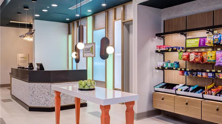 <b>Home2 Suites by Hilton Smithfield Selma Lobby</b>. Images powered by <a href="https://iceportal.shijigroup.com/" title="IcePortal" target="_blank">IcePortal</a>.