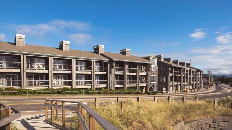 <b>Inn at Cape Kiwanda Exterior</b>. Images powered by <a href="https://iceportal.shijigroup.com/" title="IcePortal" target="_blank">IcePortal</a>.