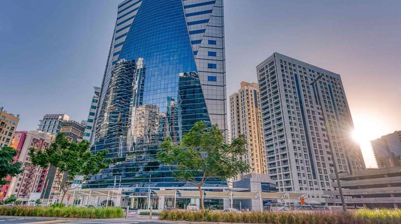 Grand Heights Dubai Hotel Apartments Exterior. Images powered by <a href="https://iceportal.shijigroup.com" target="_blank" rel="noopener">Ice Portal</a>.