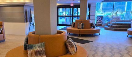 Wyndham Rochester Downtown Lobby