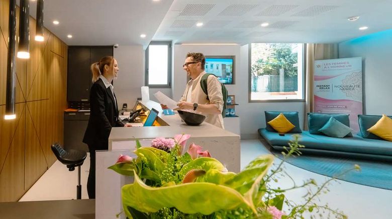 <b>Residence Cannes Palais Lobby</b>. Images powered by <a href="https://iceportal.shijigroup.com/" title="IcePortal" target="_blank">IcePortal</a>.