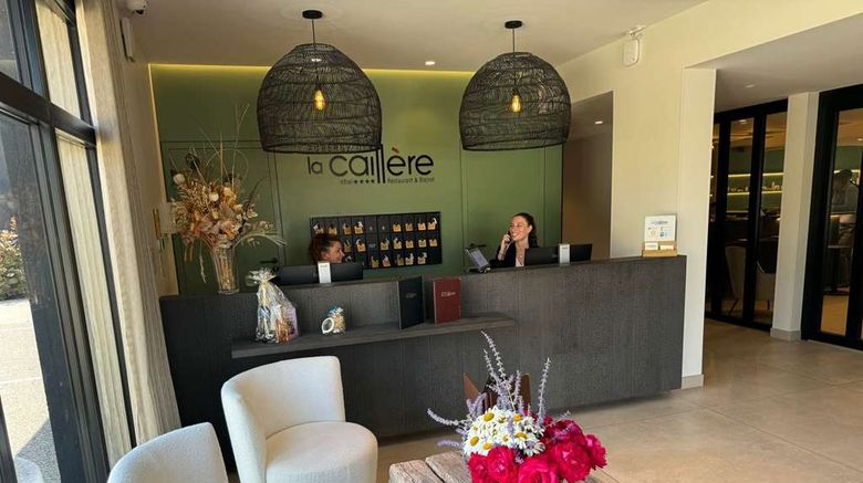 <b>Auberge De La Caillere Lobby</b>. Images powered by <a href="https://iceportal.shijigroup.com/" title="IcePortal" target="_blank">IcePortal</a>.