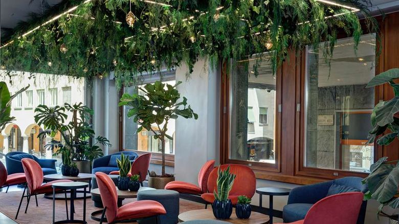 <b>LuganoDante Boutique & Lifestyle Hotel Lobby</b>. Images powered by <a href="https://iceportal.shijigroup.com/" title="IcePortal" target="_blank">IcePortal</a>.