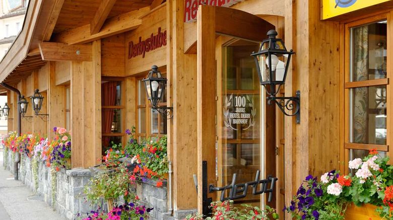 <b>Derby Hotel Grindelwald Exterior</b>. Images powered by <a href="https://iceportal.shijigroup.com/" title="IcePortal" target="_blank">IcePortal</a>.