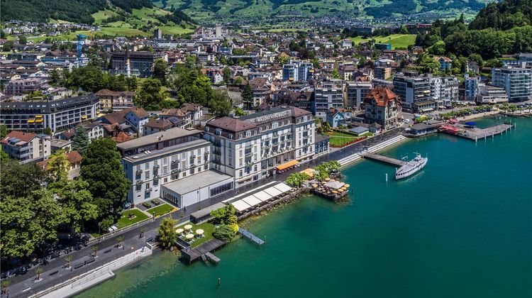 Seehotel Waldstatterhof Brunnen Exterior