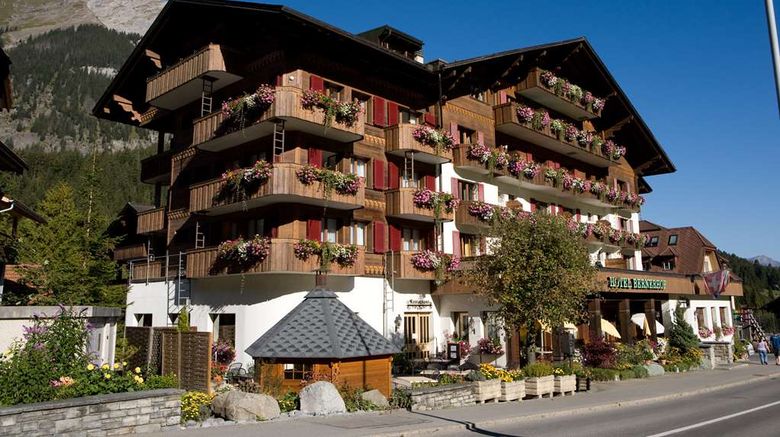 <b>Hotel Bernerhof Kandersteg Exterior</b>. Images powered by <a href="https://iceportal.shijigroup.com/" title="IcePortal" target="_blank">IcePortal</a>.