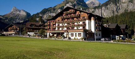 Hotel Bernerhof Kandersteg Exterior