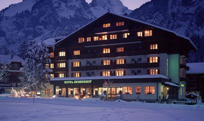Hotel Bernerhof Kandersteg Exterior