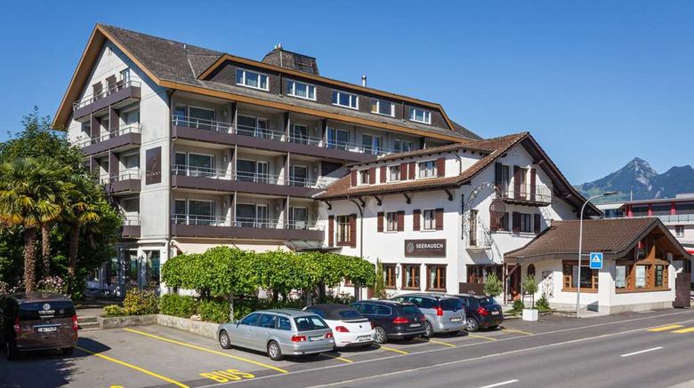 <b>Seerausch Swiss Quality Hotel Exterior</b>. Images powered by <a href="https://iceportal.shijigroup.com/" title="IcePortal" target="_blank">IcePortal</a>.