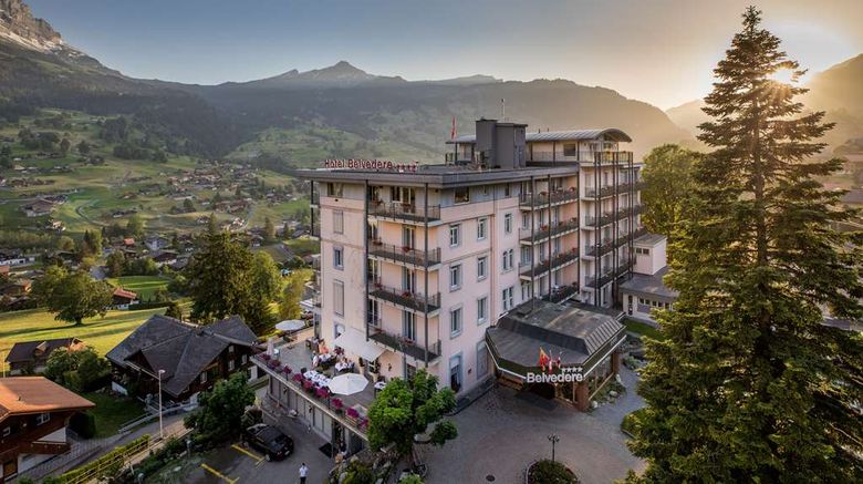 <b>Hotel Belvedere Grindelwald Exterior</b>. Images powered by <a href="https://iceportal.shijigroup.com/" title="IcePortal" target="_blank">IcePortal</a>.