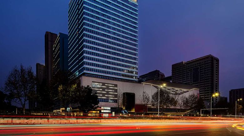 <b>Hilton Garden Inn Hefei High-Tech Zone Exterior</b>. Images powered by <a href="https://iceportal.shijigroup.com/" title="IcePortal" target="_blank">IcePortal</a>.