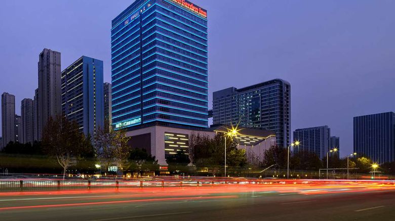 <b>Hilton Garden Inn Hefei High-Tech Zone Exterior</b>. Images powered by <a href="https://iceportal.shijigroup.com/" title="IcePortal" target="_blank">IcePortal</a>.