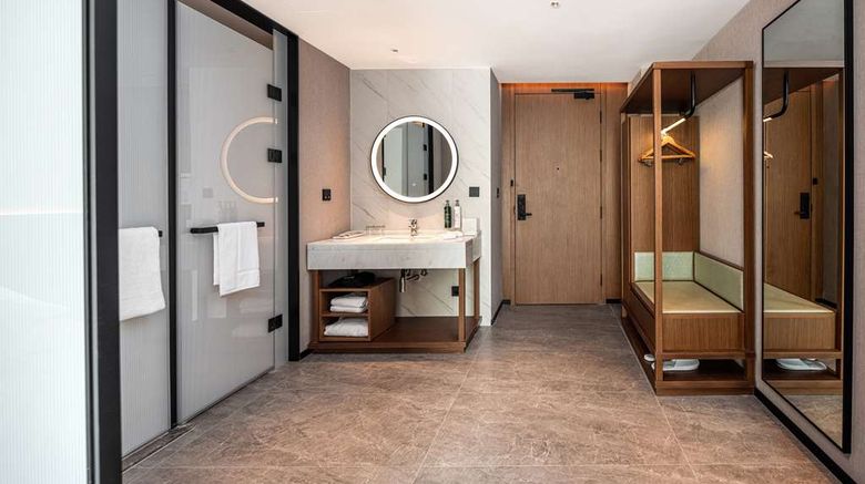 <b>Hilton Garden Inn Hefei High-Tech Zone Room</b>. Images powered by <a href="https://iceportal.shijigroup.com/" title="IcePortal" target="_blank">IcePortal</a>.