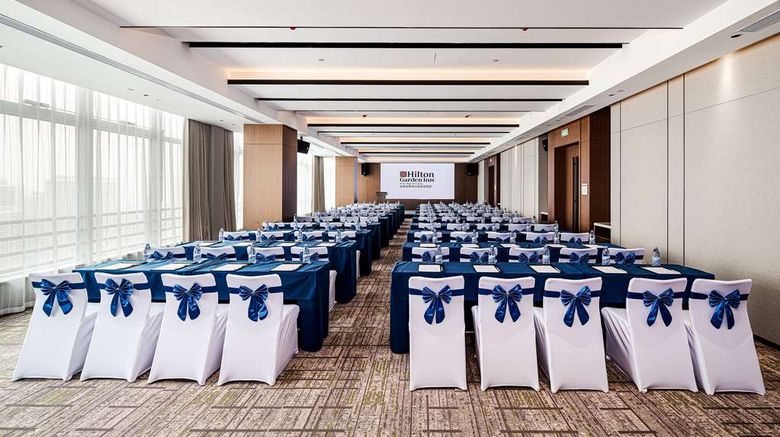 <b>Hilton Garden Inn Hefei High-Tech Zone Meeting</b>. Images powered by <a href="https://iceportal.shijigroup.com/" title="IcePortal" target="_blank">IcePortal</a>.
