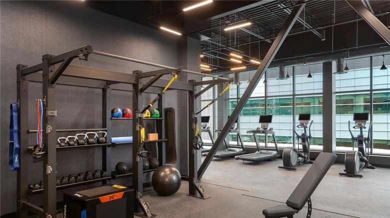 <b>Hampton Inn by Hilton Calgary Downtown Health</b>. Images powered by <a href="https://iceportal.shijigroup.com/" title="IcePortal" target="_blank">IcePortal</a>.