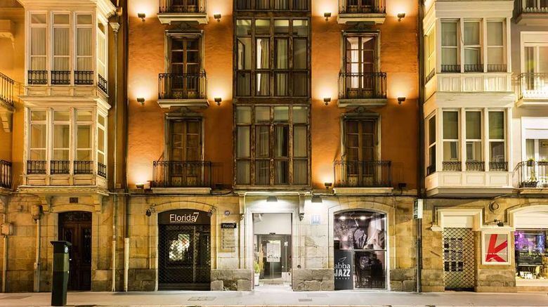 <b>abba Jazz Hotel, Vitoria Exterior</b>. Images powered by <a href="https://iceportal.shijigroup.com/" title="IcePortal" target="_blank">IcePortal</a>.