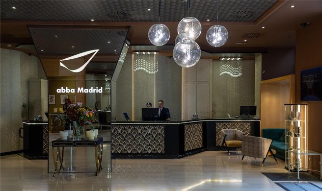 Abba Madrid Hotel Lobby