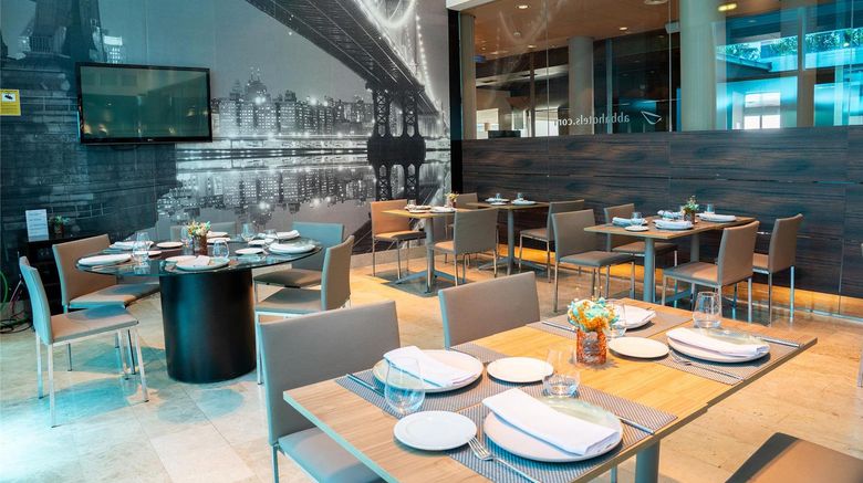 <b>Abba Playa Gijon Hotel Restaurant</b>. Images powered by <a href="https://iceportal.shijigroup.com/" title="IcePortal" target="_blank">IcePortal</a>.