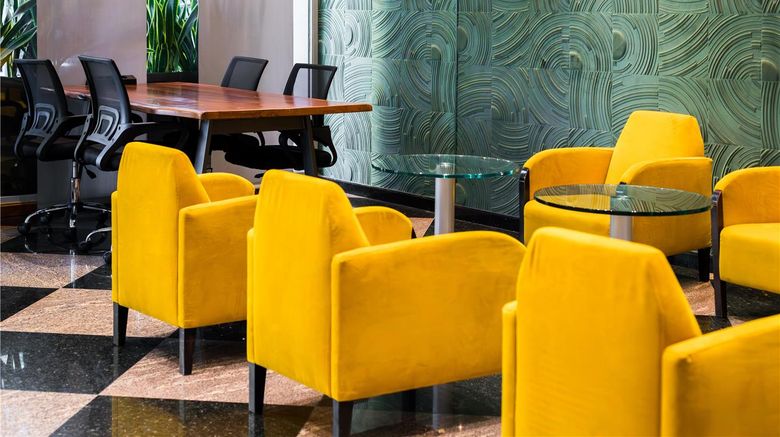 <b>Abba Sants Hotel Lobby</b>. Images powered by <a href="https://iceportal.shijigroup.com/" title="IcePortal" target="_blank">IcePortal</a>.