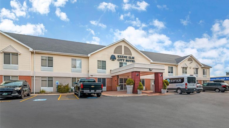 <b>Keene Elm City Hotel, Ascend Hotel Exterior</b>. Images powered by <a href="https://iceportal.shijigroup.com/" title="IcePortal" target="_blank">IcePortal</a>.