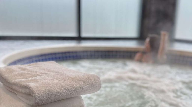 <b>Listel Whistler Hotel Pool</b>. Images powered by <a href="https://iceportal.shijigroup.com/" title="IcePortal" target="_blank">IcePortal</a>.