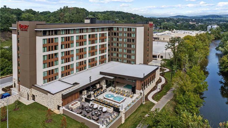 <b>Drury Plaza Hotel Pigeon Forge Exterior</b>. Images powered by <a href="https://iceportal.shijigroup.com/" title="IcePortal" target="_blank">IcePortal</a>.