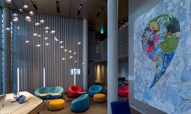 b'mine hotel Duesseldorf Lobby