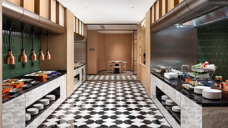 <b>Home2 Suites by Hilton Shanghai Hongqiao Restaurant</b>. Images powered by <a href="https://iceportal.shijigroup.com/" title="IcePortal" target="_blank">IcePortal</a>.