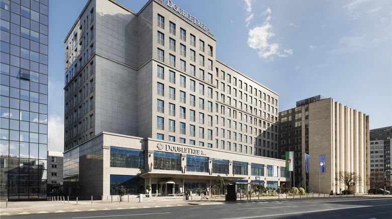 <b>DoubleTree by Hilton Ljubljana Exterior</b>. Images powered by <a href="https://iceportal.shijigroup.com/" title="IcePortal" target="_blank">IcePortal</a>.