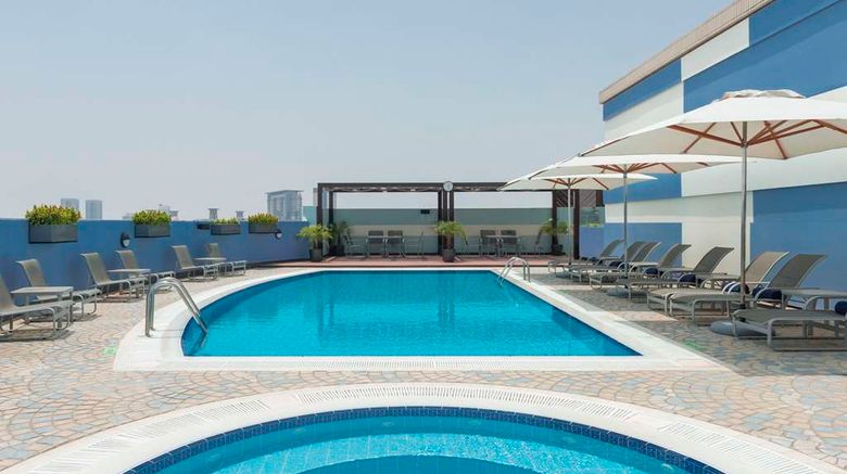 <b>Coral Dubai Deira Hotel Pool</b>. Images powered by <a href="https://iceportal.shijigroup.com/" title="IcePortal" target="_blank">IcePortal</a>.