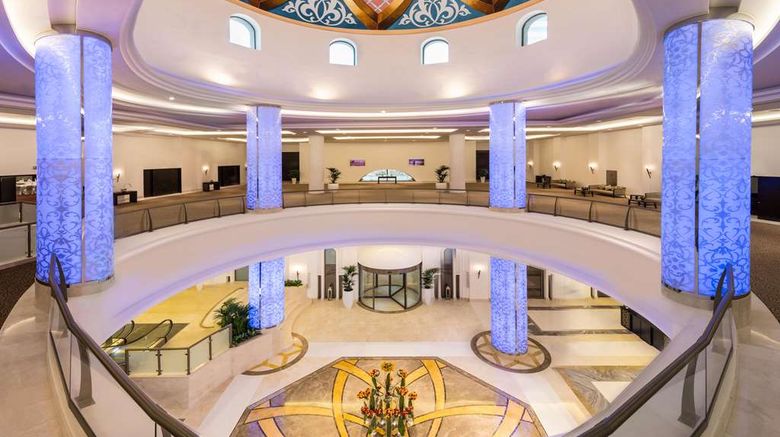 <b>Bahi Ajman Palace Hotel Lobby</b>. Images powered by <a href="https://iceportal.shijigroup.com/" title="IcePortal" target="_blank">IcePortal</a>.