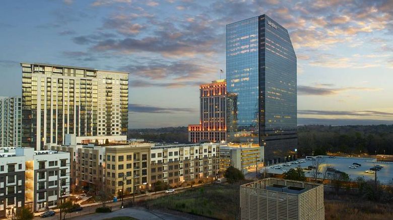 <b>Wyndham Atlanta Buckhead Hotel & CC Exterior</b>. Images powered by <a href="https://iceportal.shijigroup.com/" title="IcePortal" target="_blank">IcePortal</a>.