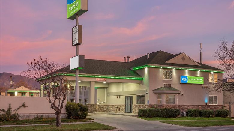 SureStay by Best Western Salt Lake City Exterior. Images powered by <a href="https://iceportal.shijigroup.com" target="_blank" rel="noopener">Ice Portal</a>.
