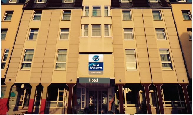 Best Western Hotel President Exterior