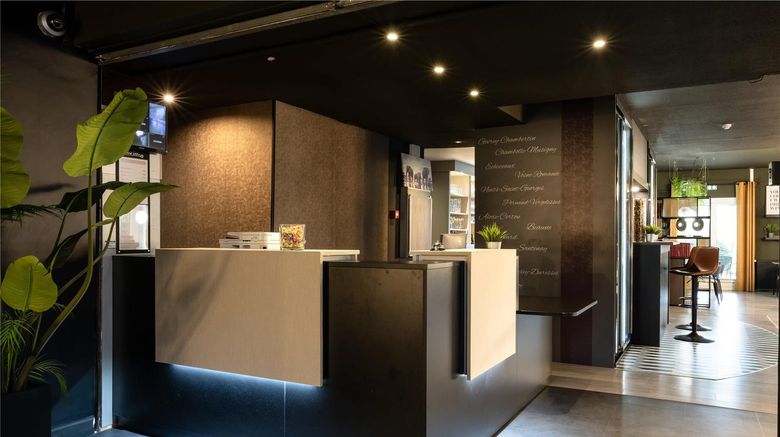 <b>Hotel Tulip Inn Beaune Lobby</b>. Images powered by <a href="https://iceportal.shijigroup.com/" title="IcePortal" target="_blank">IcePortal</a>.