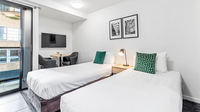 <b>Quality Apartments North Melbourne Room</b>. Images powered by <a href="https://iceportal.shijigroup.com/" title="IcePortal" target="_blank">IcePortal</a>.