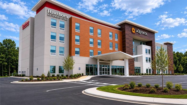 La Quinta Inn  and  Suites by Wyndham Mebane Exterior. Images powered by <a href="https://iceportal.shijigroup.com" target="_blank" rel="noopener">Ice Portal</a>.