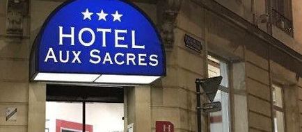 Hotel Aux Sacres Reims Centre Exterior