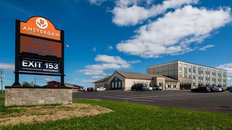 <b>Amsterdam Inn & Suites, Ascend Hotel Exterior</b>. Images powered by <a href="https://iceportal.shijigroup.com/" title="IcePortal" target="_blank">IcePortal</a>.