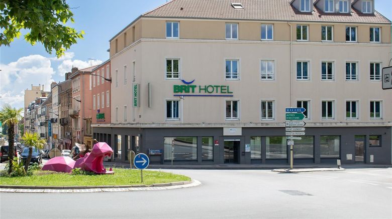 <b>Brit Hotel Macon Centre Gare Exterior</b>. Images powered by <a href="https://iceportal.shijigroup.com/" title="IcePortal" target="_blank">IcePortal</a>.