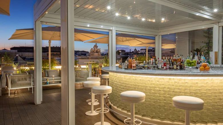<b>Rome Glam Hotel Restaurant</b>. Images powered by <a href="https://iceportal.shijigroup.com/" title="IcePortal" target="_blank">IcePortal</a>.