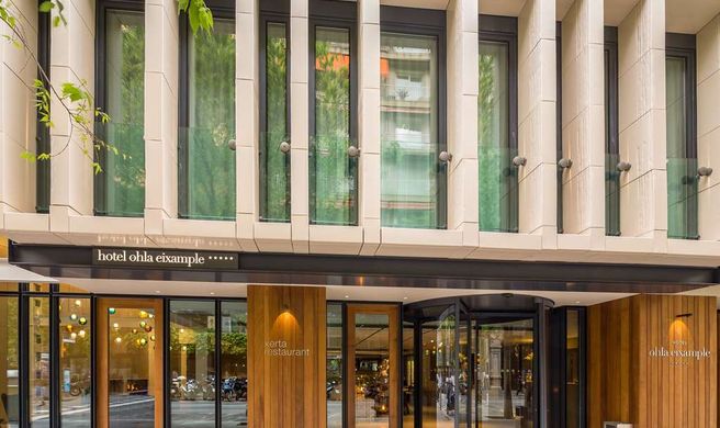Ohla Eixample Hotel Exterior