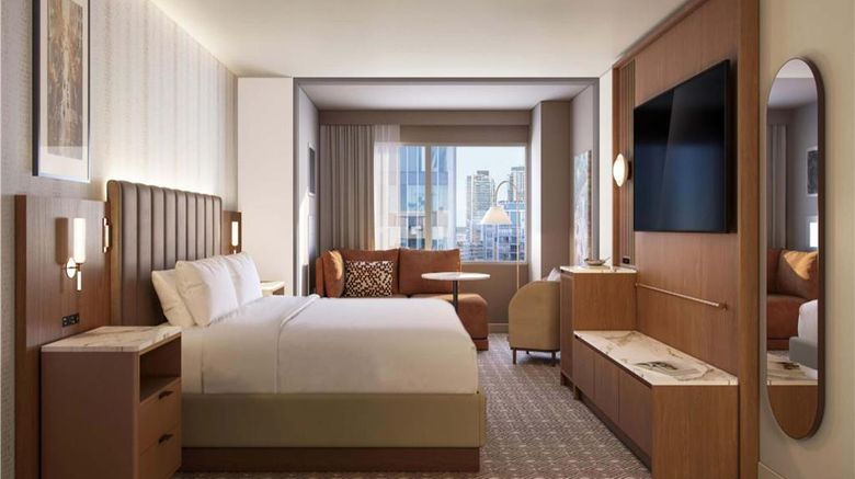 <b>Hyatt Regency Times Square Room</b>. Images powered by <a href="https://iceportal.shijigroup.com/" title="IcePortal" target="_blank">IcePortal</a>.
